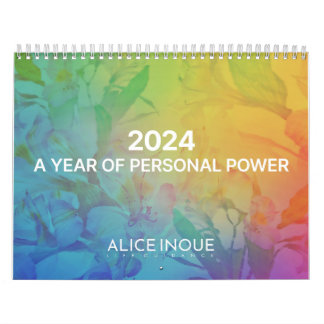 Calendário de Orientação da Vida Alice Inoue 2024