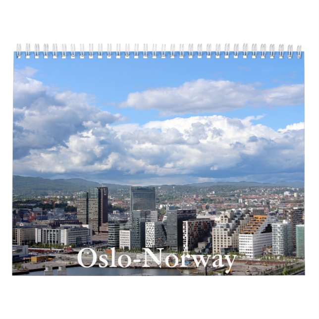 Calendário de Oslo-Noruega (Capa)