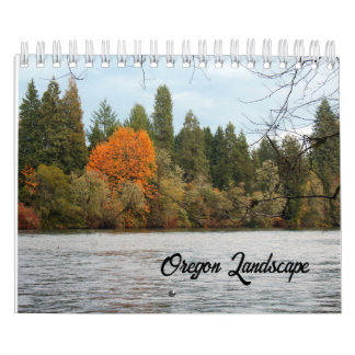 Calendário de paisagens de Oregon