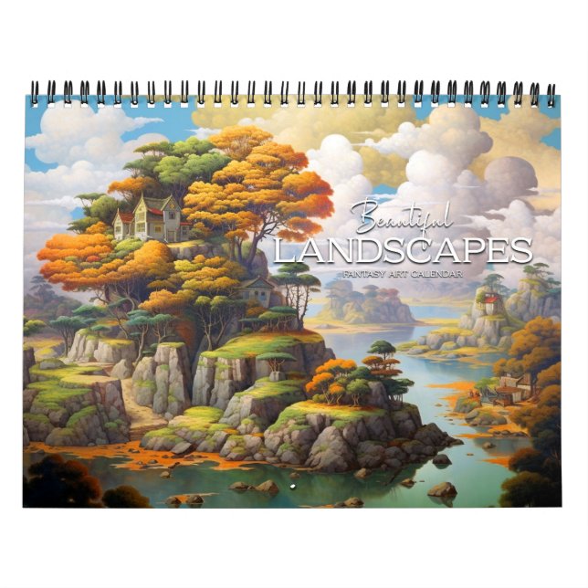 Calendário de Paisagens Lindas 2027 (Capa)