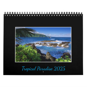 Calendário de Paraíso Tropical