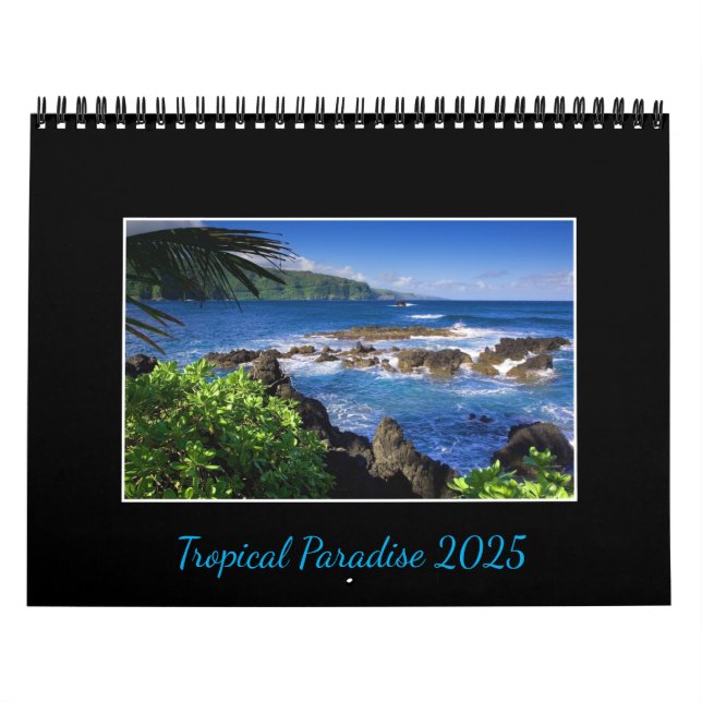 Calendário de Paraíso Tropical (Capa)