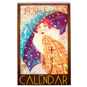 calendário de parede 2016 do 1920
