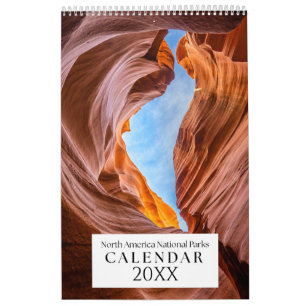 Calendário de Parede 2025 do Cenário