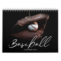 Calendário de Parede Baseball