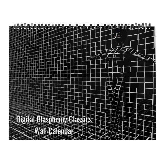 Calendário de Parede Clássicos da Blasfêmia Digita (Capa)