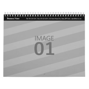 Calendário de Parede Corporativa de Todas as Empr