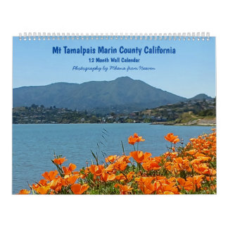 Calendário de Parede de 2027 Mt Tamalpais Califórn