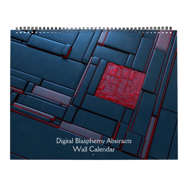 Calendário de Parede de Abstratos Blasfêmicos digi (Capa)