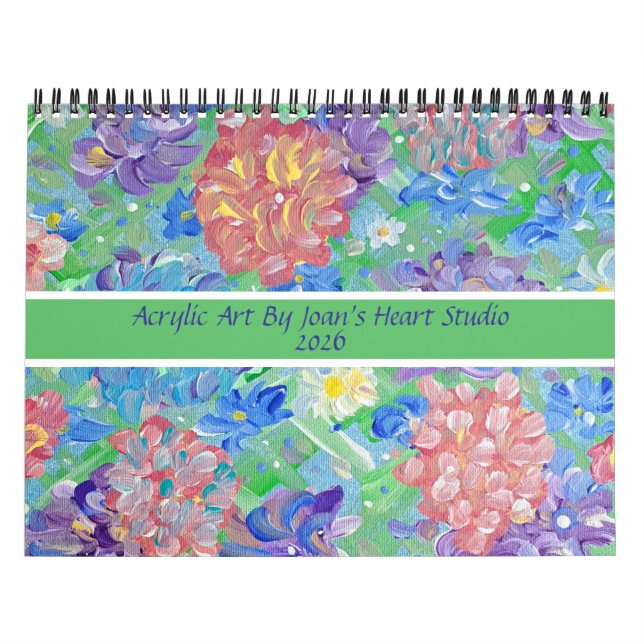 Calendário de Parede de Arte em Acrílico (Capa)