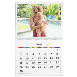 Calendário de Parede de Bebês, Bonito e Amigável,
