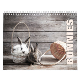 Calendário de Parede de Bunnies
