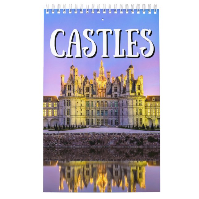 Calendário de Parede de Coleção de Castelos (Capa)