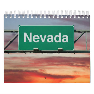Calendário de Parede de Coleção de Nevada