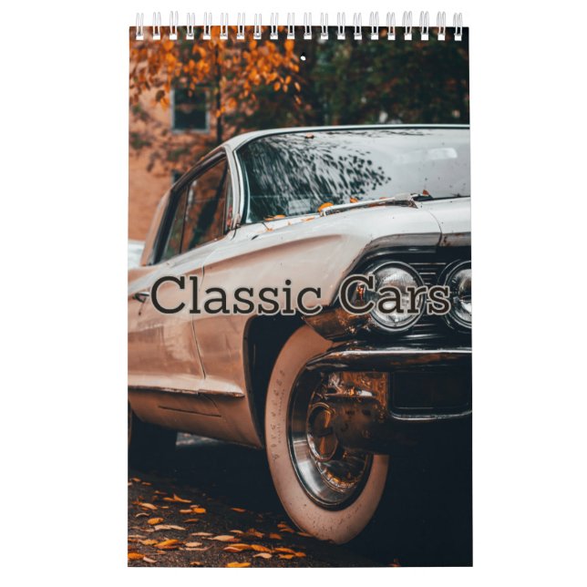 Calendário de Parede de Coleta de Exibição de Carr (Capa)