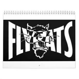 Calendário de parede de FlyCats 2012