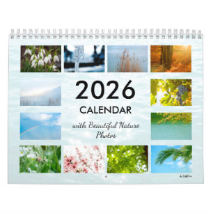Calendário de Parede de Fotografia da Natureza 202