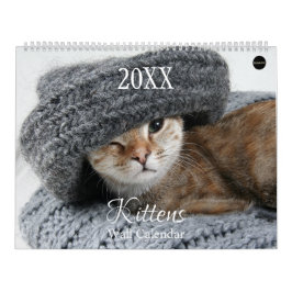 Calendário de Parede de Gatinhos - HAMbyWG