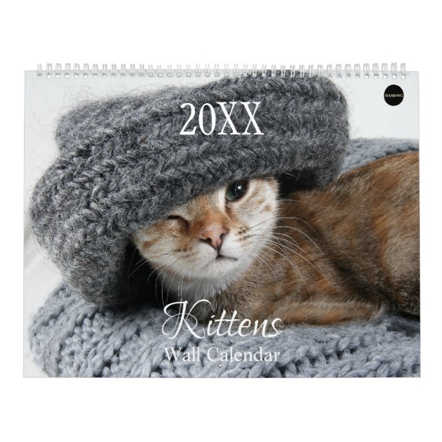 Calendário de Parede de Gatinhos - HAMbyWG (Capa)