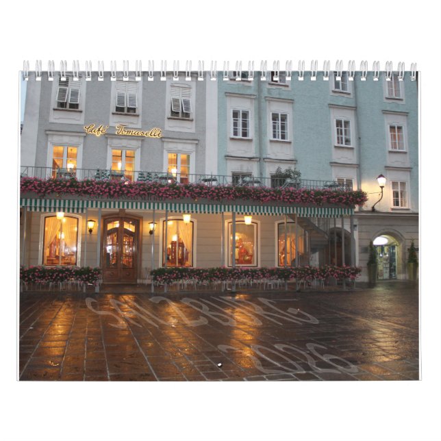 Calendário de Parede de Salzburgo 2026 (Capa)