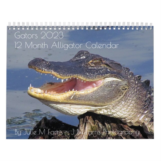 Calendário de Parede do Alligador (Capa)