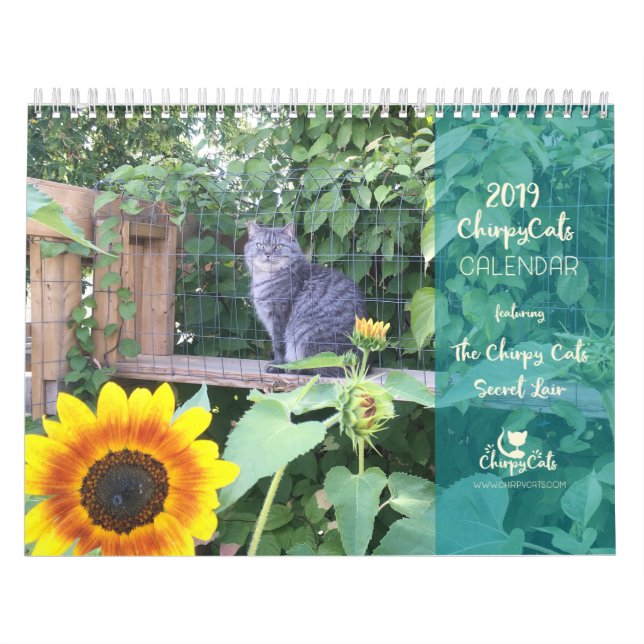 Calendário de parede do gato (Capa)