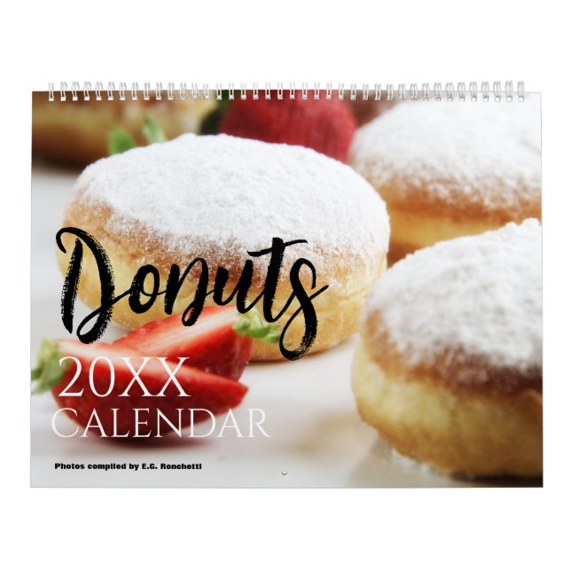 Calendário de Parede Donut 2027 Presente Dougnnut  (Capa)