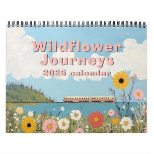 Calendário de Parede Folk Art de 2026
