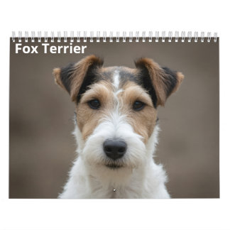 Calendário de Parede Fox Terrier 2027