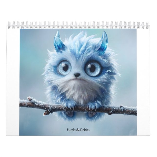 Calendário de Parede FuzzlesByDebba (Capa)