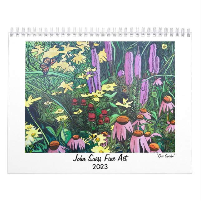 Calendário de Parede John Suess Fine Art 2023 (Capa)