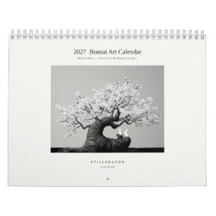 Calendário de Parede Mono Arte Bonsai 2027