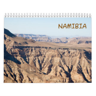 Calendário de Parede NAMIBIA