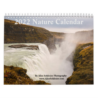 Calendário de Parede Natureza 2022