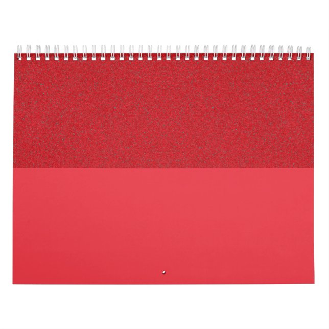 Calendário de Parede Personalizada de Tomate Verme (Capa)
