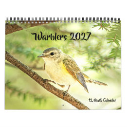 Calendário de Parede Warblers 2027