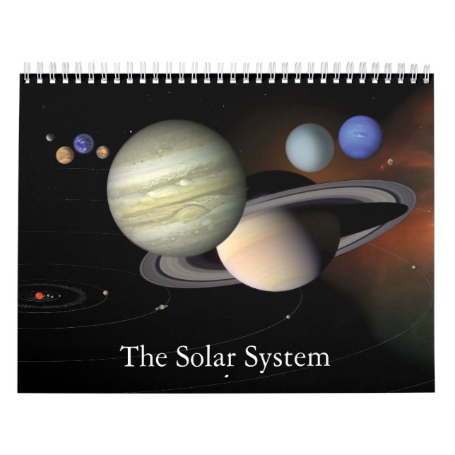 Calendário de paredes do "Sistema Solar" 2016 (Capa)