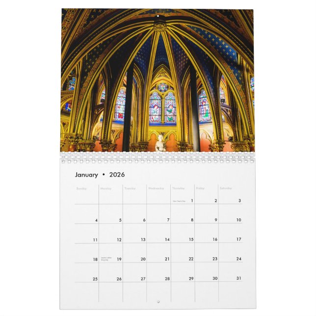 Calendário de Paris 2015 (Jan 2026)