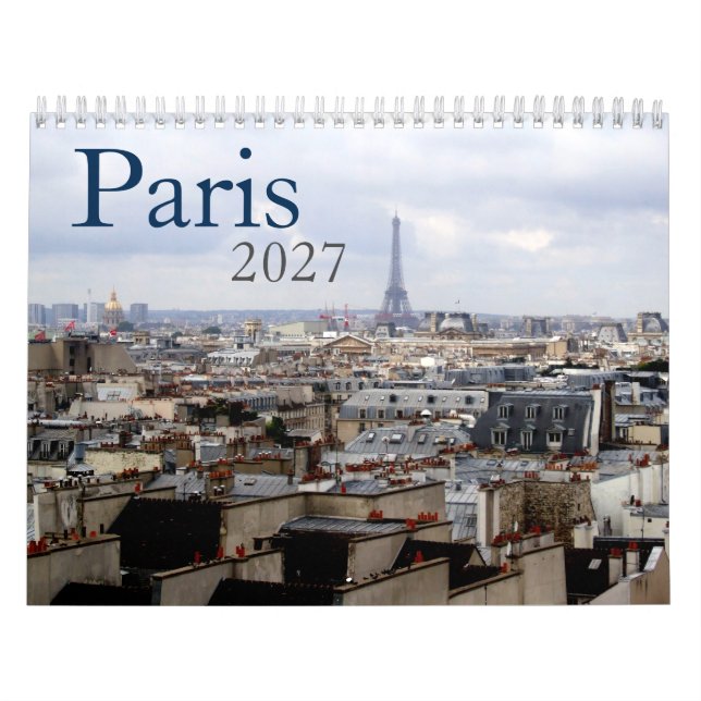 Calendário de Paris 2027 (Capa)