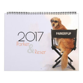 Calendário de ParkerPup 2017 & de Reser
