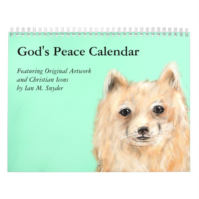 Calendário de Paz de Deus (Capa)