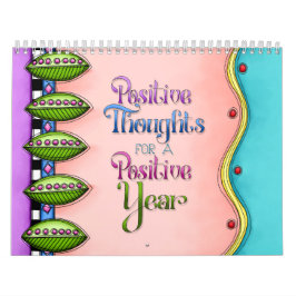 Calendário de Pensamentos Positivos