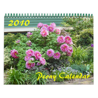 Calendário de Peony 2010
