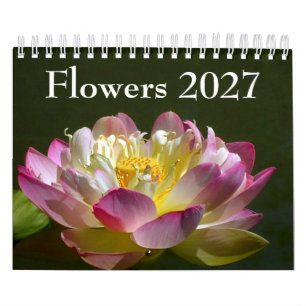 Calendário de Pequenas Flores 2027