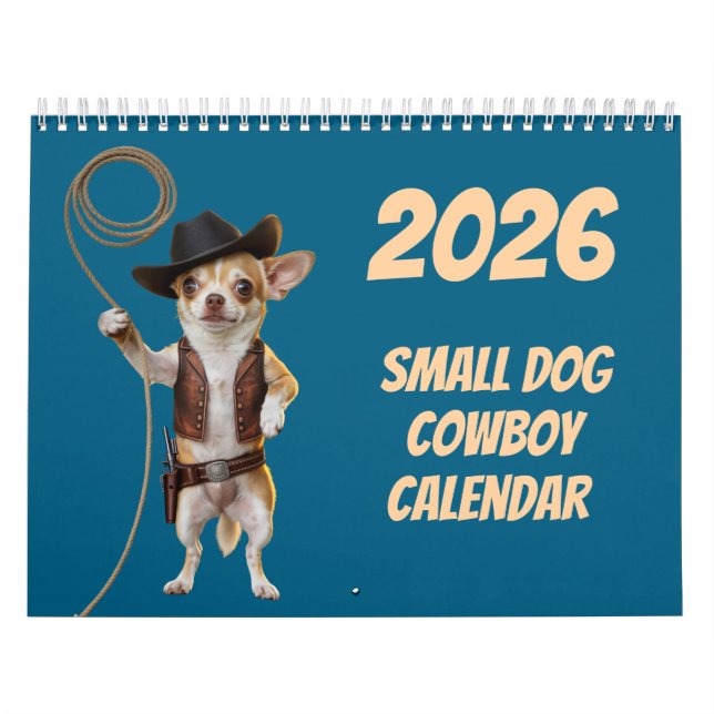 Calendário de Pequinês Cavaleiro (Capa)