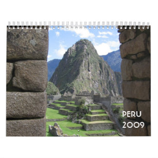 Calendário de Peru 2009