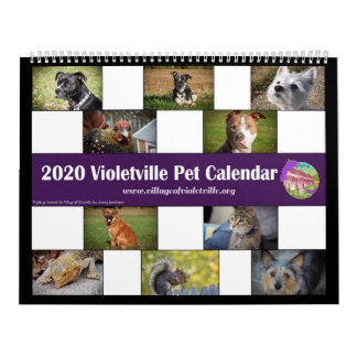 Calendário de Pet Violetville 2020 ~ TODOS os Pets