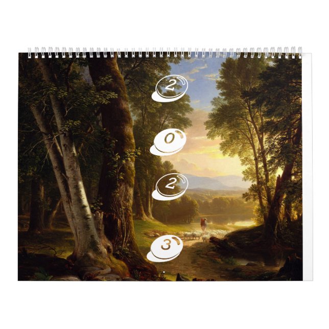 Calendário de Pintura na Paisagem 2023 (Capa)