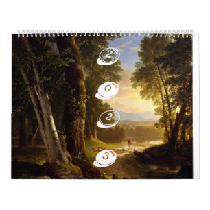 Calendário de Pintura na Paisagem 2023