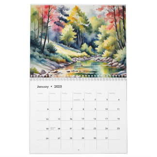 Calendário de Pinturas da Natureza